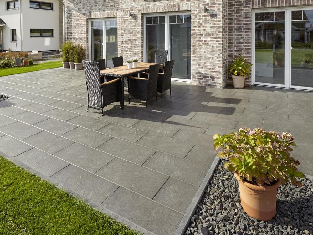 Andalusia® - Dalle d’extérieur en Béton effet Ardoise