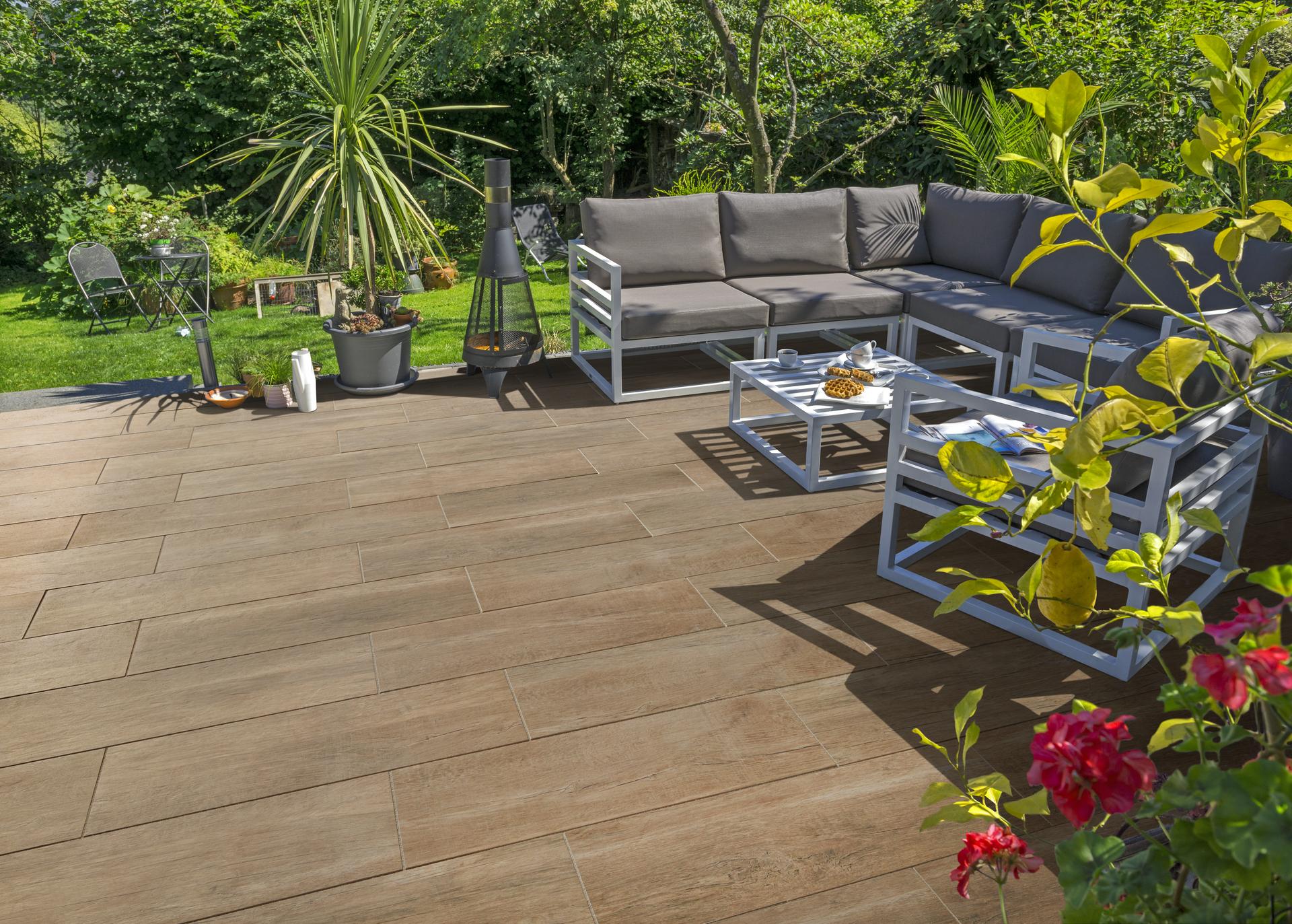 Dalles d’extérieur en céramique Yamino®